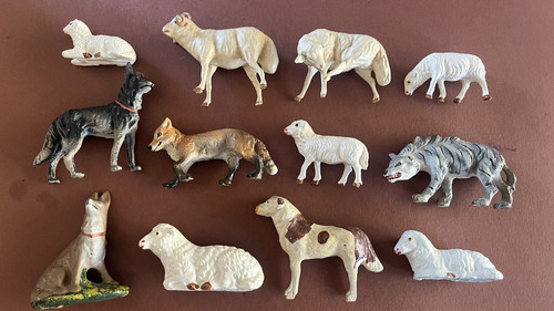 Masse figuren tiere hund - masse,