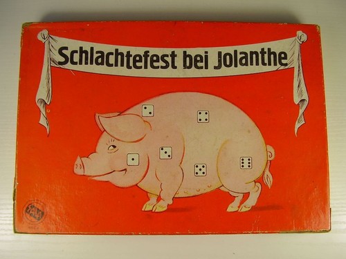 Antikes seltenes würfelspiel - antikes,