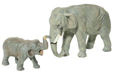 2 alte Elastolin ? Masse Tiere