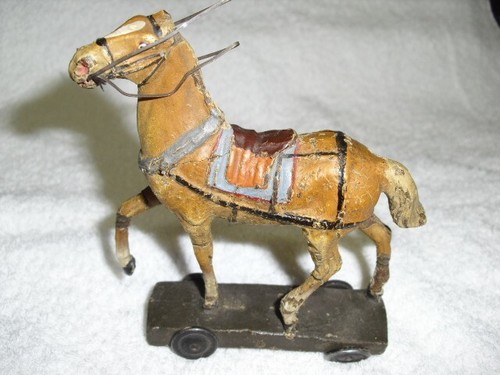 Lineol pferd antik miniatur - lineol,