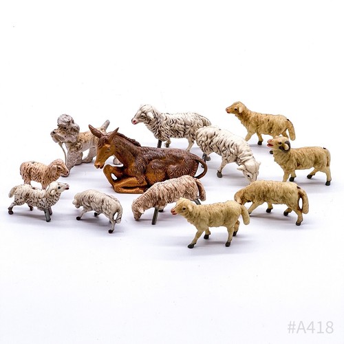 Konvolut antike krippenfiguren - antike,